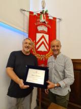 Mario Ambrosino vincitore del contest per l’immagine e il logo di Visit Lastra (Fonte foto Comune di Lastra a Signa)