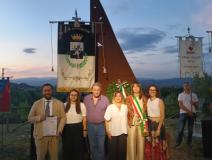 Un momento della commemorazione dell’Eccidio del Padule di Fucecchio