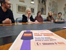 La conferenza stampa (Foto da comunicato Autolinee Toscane)