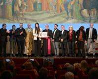 La cerimonia di premiazione