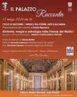 Locandina Il Palazzo Racconta - I Medici tra potere arte e alchimia
