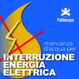 Mancanze d&rsquo;acqua per distacco energia elettrica