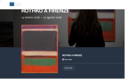 Frame dal sito di Palazzo Strozzi