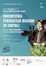 “40 anni… suonati!”: il Centro Busoni chiude la stagione con l’Orchestra Ferruccio Busoni di Empoli