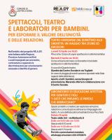 Laboratori, spettacoli, teatro per bambini e ragazzi nell’ambito della Rete Re.a.dy contro le discriminazioni 