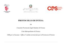 Banner Consulta Provinciale degli Studenti di Firenze martedì 14 aprile in Palazzo Medici Riccardi