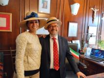 I 40 Anni del Consorzio Il Cappello di Firenze, l’assessora Manetti a Signa (Fonte foto Comune di Signa)