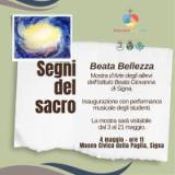 Locandina Mostra Segni del Sacro a Signa 