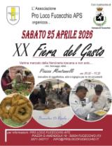 Sabato 25 aprile torna la Fiera del Gusto di Fucecchio