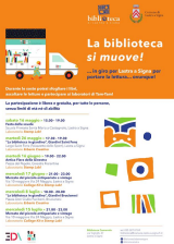 La biblioteca si muove! Riparte il progetto del furgoncino di libri e attività 