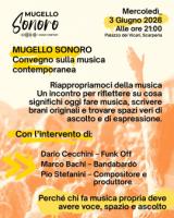 Locandina Convegno Musica - Mugello Sonoro
