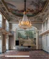 La tela del Sipario in Palazzo Rinuccini