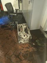 Incendio all'Istituto Macchiavelli-Capponi