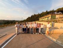 Inaugurato a Barberino il parcheggio con vista sulle colline della Valdelsa (Foto da comunicato Comune di Barberino Tavarnelle)