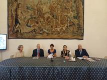 Al Tavolo da destra Michele Brancale, Alessia Bettini,  Valentina Zucchi, Daniel Blau, Silvia Barducci - Foto Città Metropolitana di Firenze