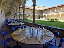 Pranzo comunitario (Fonte foto comunicato Opera di Santa Croce)