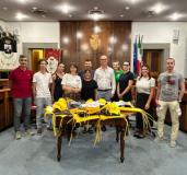 L&rsquo;assessora Sabrina Mazzei con le associazioni