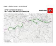 mappa ciclovia metropolitana