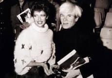 Regina Schrecker e Andy Warhol-fonte foto comunicato stampa