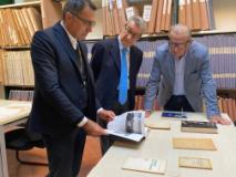 L&rsquo;arcivescovo Gambelli in visita all&rsquo;Istituto Storico Toscano della Resistenza 
